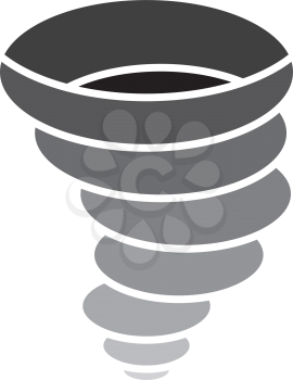tornado icon vector logo element symbol 