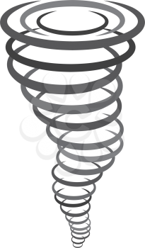 twister tornado icon logo vector design 