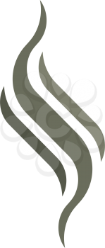 vaping smoke logo icon vector symbol 
