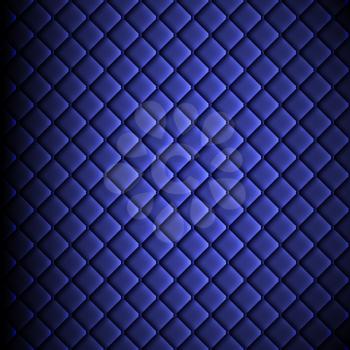 Shiny fabric, rippled texture, blue color silk, colorful vintage style background