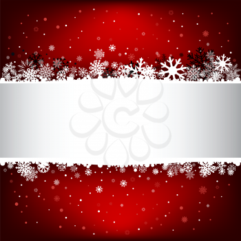 The white snow on the dark red mesh background with textarea, winter theme. No transparent objects
