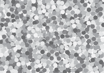 Abstract gray circles background for design