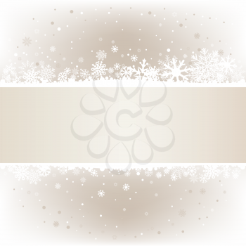 The white snow on the soft light mesh background with textarea, winter theme. No transparent objects
