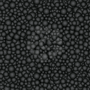 The beautiful simple many black gradient circles texture background