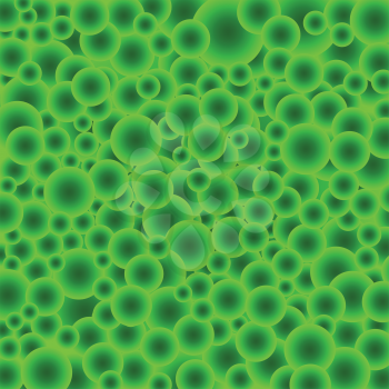 The gradient simple many green circles texture background