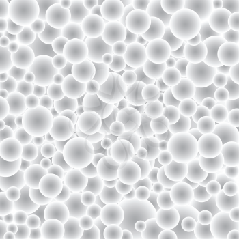 The gradient simple many white circles texture background