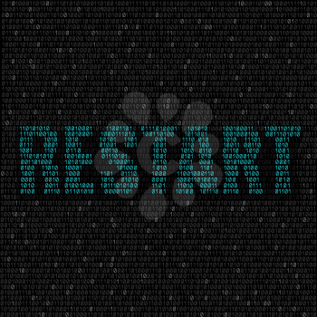 The programming blue code with text restart on the dark background, easy to edit