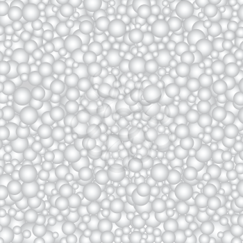 The beautiful simple many white gradient circles texture background