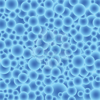 The gradient simple many blue circles texture background