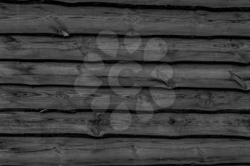 Dark wooden boards background. Wall floor or fence exterior design. Natural wood material backdrop