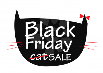 Black Friday Sale Background Vector Illustration EPS10