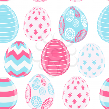 Beautiful Easter Egg Background Vector Illustration EPS10