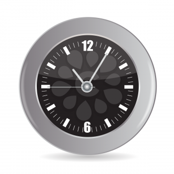 Glossy Compass. Isolated on White. Vector Illustration EPS10
