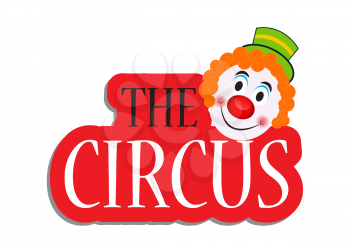 The Circus Banner Isolated Vector Illustration EPS10