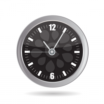 Glossy Compass. Isolated on White. Vector Illustration EPS10