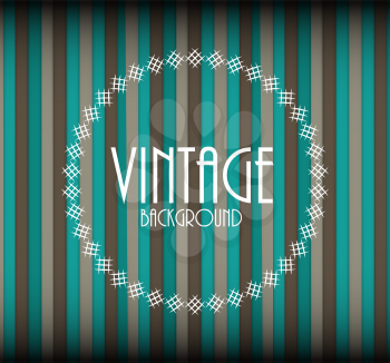 Retro Vintage Background Template Vector Illustration EPS10
