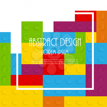 Block Abstract Pattern Vector Illustration EPS10