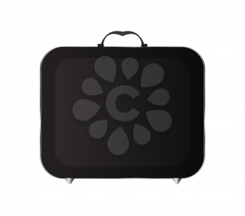 Black Bag Icon Isolated Vector Illustration EPS10