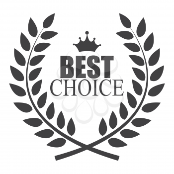 Best Choice Label Vector Illustration EPS10