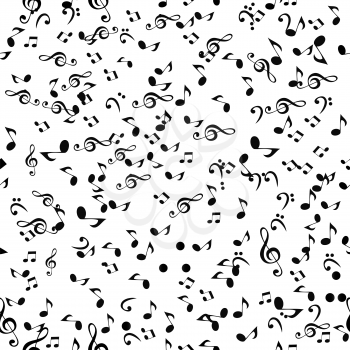 Abstract Music Background. Vector Illustration for your Design. EPS10