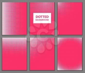 Abstract Dotted Background Vector Illustration EPS10