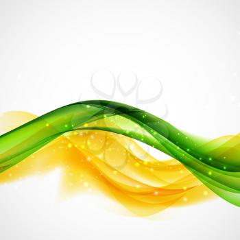 Abstract patterns of color flag of Brazil . Vector Illustration. EPS10