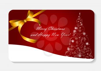 Abstract Beauty Christmas and New Year Background. EPS10