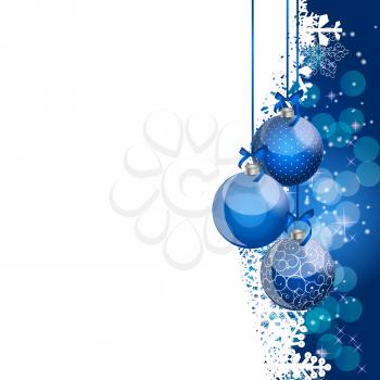 Abstract beauty Christmas and New Year background. EPS10