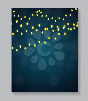 Abstract Beauty Glowing Light Background. Vector Illustration. EPS10