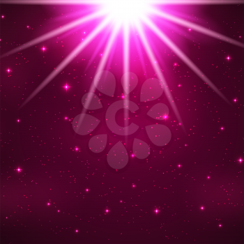 Abstract Magic Light Background Vector Illustration EPS10