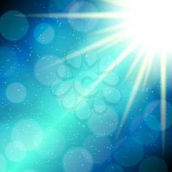 Abstract Magic Light Background Vector Illustration EPS10