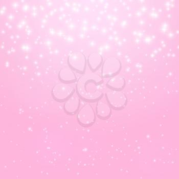 Abstract Princess Shiny Star Background Vector Illustration. EPS10