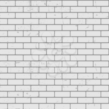 Background of Brick Wall Texture Seamless Pattern Vector Illustration
