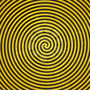 Retro Vintage Grunge  Hypnotic Background.Vector Illustration. EPS10