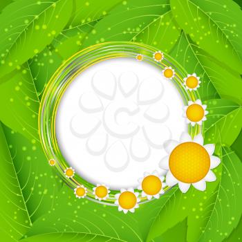 Colored Summer Abstract Background. Vector Illustration. EPS10