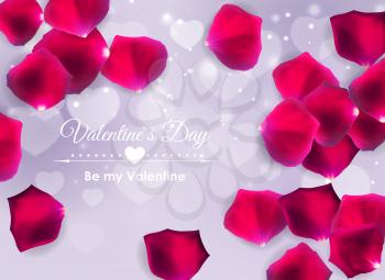 Valentine s Day Love and Feelings Background Design. Vector illustration EPS10
