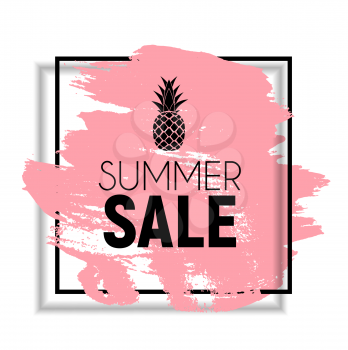 Abstract Summer Sale Background Vector Illustration EPS10