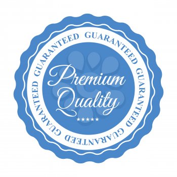 Premium Quality Label Sign. Vector Illustration EPS10