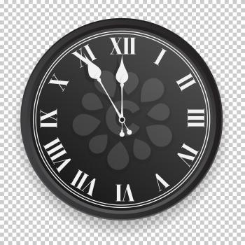 Abstract Clock Icon. Vector Illustration EPS10