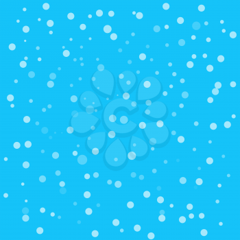 Falling snow pattern, 2d vector backgrond, eps 8
