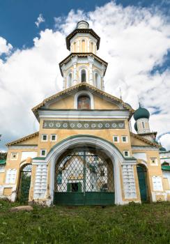 Resurrection Cathedral of Tutaev city, Russia.  Part of building