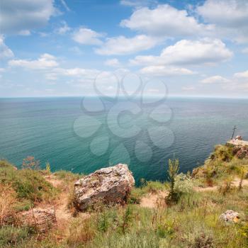 Coast of Kaliakra headland, Bulgarian Black Sea Coast