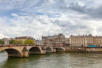 Pont Royal Bridge over Seine river in Paris, France