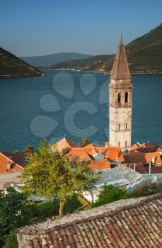  St. Nicholas Church in Perast, Kotor Bay, Montenegro