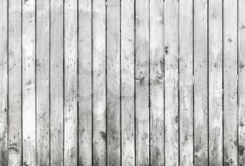Old white grungy wooden fence, detailed flat background photo texture