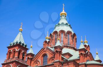 Uspenski Cathedral is an Eastern Orthodox cathedral in Helsinki, Finland, in was built in 1862-1868
