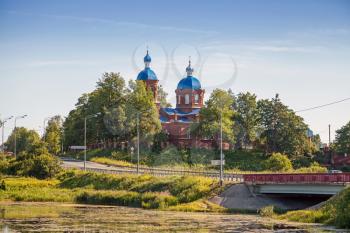 Rozhdestva Bogoroditsy Church (Church of the Nativity of Our Lady) in Rozhdestveno village, Russia