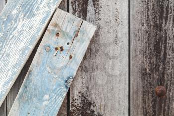 Vintage weathered wooden wall details, flat background photo texture
