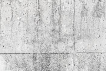 Gray concrete industrial wall, flat background photo texture