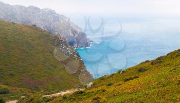 Landscape of Cabo da Roca, Westernmost point Portugal and Europe